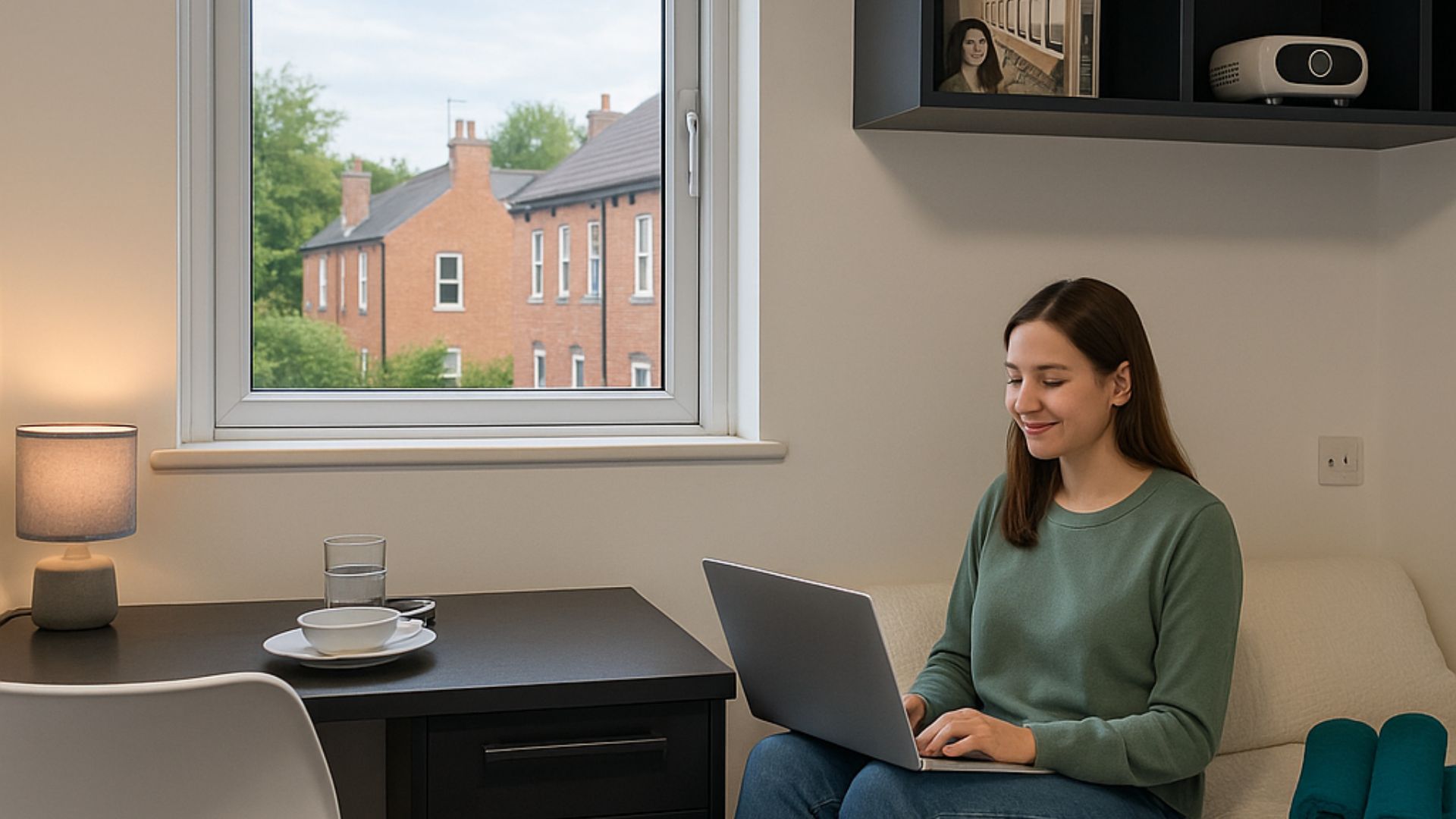 Modern furnished apartment at Woodhouse Flats, Leeds